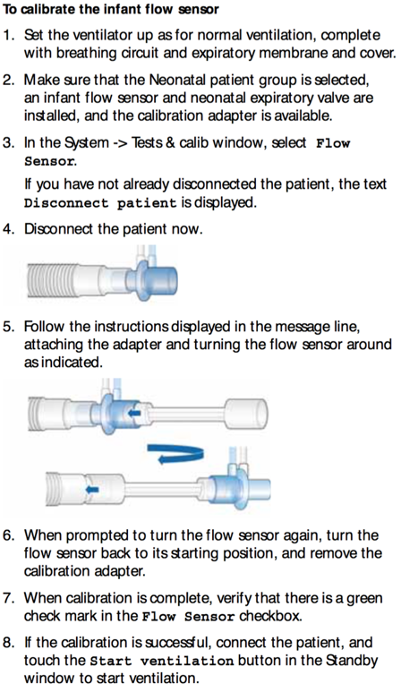 NeoPaeds Flow Sensor Check